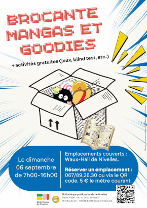 Affiches Club Manga Brocante MG mini1