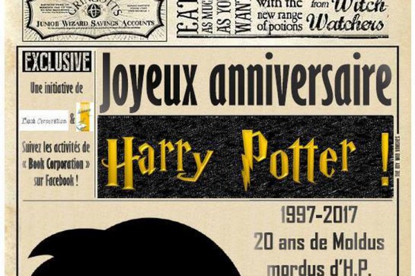 Harry Potter Joyeux Anniversaire Harry Potter Bibliotheque De Nivelles