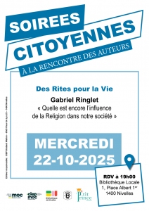 Soirées citoyennes : à la rencontre des auteurs