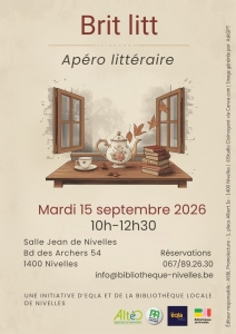 Apéro littéraire : "Brit litt"