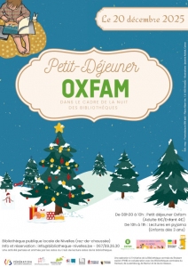 La nuit des bibliothèques 2025 : petit-déjeuner Oxfam