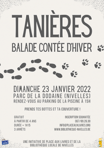 Tanières, balade contée d&#039;hiver