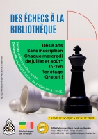 Des échecs à la bibliothèque