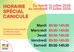 Horaire canicule